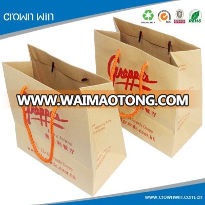 Brown Kraft Paper Bag Hs Code For Food