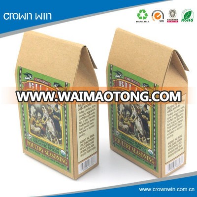 Small Packaging Food Kraft Paper Box